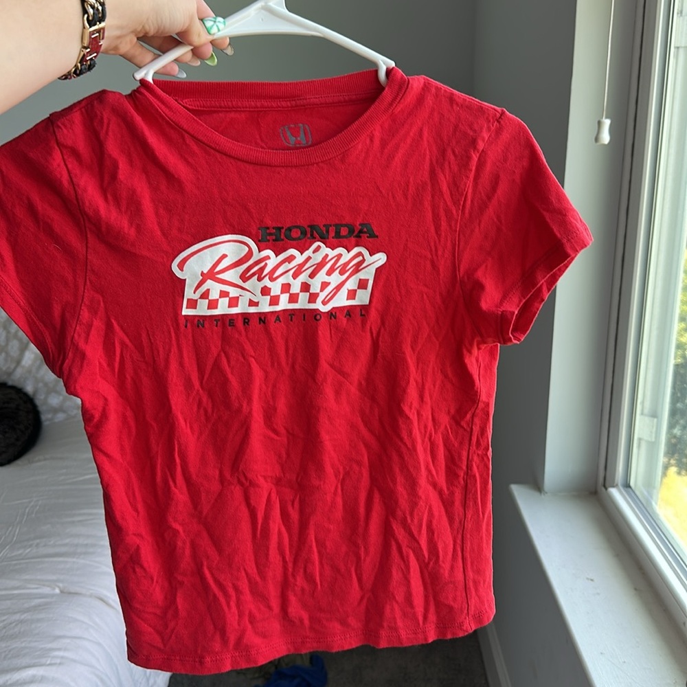 Official Honda Racing Red T-Shirt - Picture 3 of 3